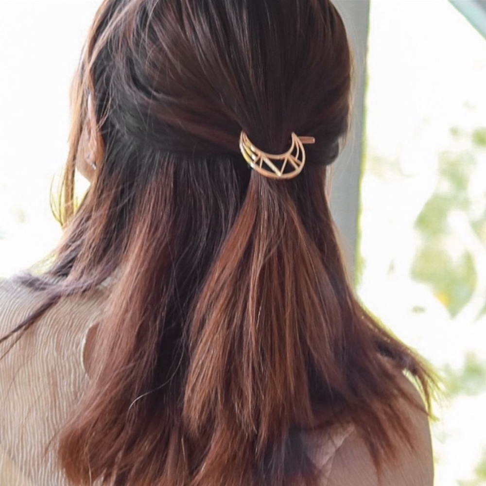Celestial Style Barrettes Moon Stars - Picture 4 of 16